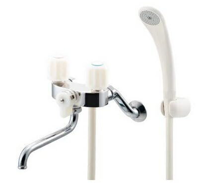 2ハンドルシャワー混合栓 Amazon | カクダイ(KAKUDAI) 2ハンドルシャワー混合栓 G1/2 139